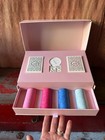 Rare Exclusive Ariana Grande Poker Set Pink Blue Chips W  Dice Cards Promo Only 