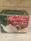 Mrs Tea For Two By Mr Coffee 15 Oz Replacement White Ceramic Teapot Carafe Hot