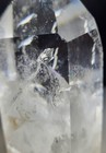 Clear Quartz Tower Blue Needle Feather Large Big Tall Point Gemstone Mineral 