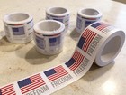 1000 Count 10 Roll - 2025 Usps For-ever Flag Stamps  mint  Never Hinged 