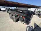 Used 2025 Iron Bull 83x16 Dump Trailer Hydraulic Jack