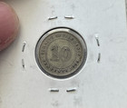 1889 Straits Settlements 10 Cents - Silver L2
