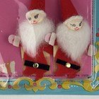 Vintage Kaycrest Package Decorations Stick On Santa Nos Christmas Japan Kitschy
