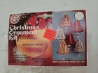 Vintage Walco Push Pin Sequin Beaded Christmas Ornament Kit No  3438 Bells 1976