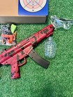 Mp5 Splatter Ball Blaster  red black  - Fully Automatic Electric Gel Blaster