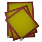 6 Pack 20  X 24  Aluminum Frame Silk Screen Printing Screens 230 Yellow Mesh