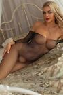 Full Body Stocking transparent Lingerie sleepwear Babydoll Sexy Mesh Bodysuit