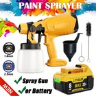 For Dewalt 20v Cordless Spray Gun Electric Paint Sprayer   Lithium-ion Battery
