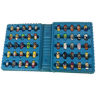 Mighty Beanz Moose Vtg 2010 Lot 50 Beans Series Blue Case   New 2003 Trick Track