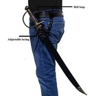 Universal Leather Sword Frog    fantasy  Historical  Cosplay For Rapier  Vikings 