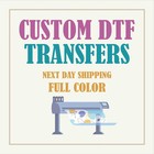 Custom Dtf Transfers Full Color Dtf  Shirt Heat Transfer  Ready To Apply