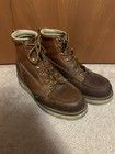 Thorogood 814-4200 6    Men s Size 9 D Leather Moc Toe Work Boots Made In Usa
