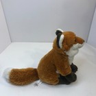 Fao Schwarz Red Fox Plush Sitting Stuffed Animal Soft Toy Realistic 2019 10 