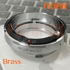 Fotofox Contax Rangefinder Crf Rf Lens To Leica M Camera M9 M8 M6 M4 M3 Rf-lm