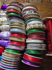 Craft Ribbon Assorted Colors And Sizes  Lot Of 40 New Unused  Crafting Supplies