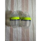 Comotomo Gen 2 Silicone Baby Bottle 2 Pack 5oz Green Slow Flow 0-3 Months