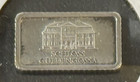 Rare   1 Gram  999 Silver Geiger Edelmetalle Rectangle Bar Schloss Guldengossa 
