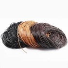 Genuine Round Leather Cord For Diy Jewelry Necklace Bracelet Making String