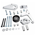 Silver Low Mount Alternator Power Steering Pump Bracket Fit For Ls Camaro  truck