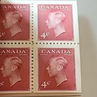 Canada 1950 Bk41a English Complete Booklet Mnh   Scott  287b   King George Vi