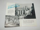 San Francisco California Fairmont Hotel Brochure With Pictorial Map