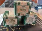 Vintage Cenco Tripod Magnifier Central Scientific Metal Original Boxes 3 Pieces