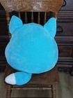 Squishmallows Pania The Fox 16  Teal Blue Large Plush Toy Stuffed Animal Pillow 