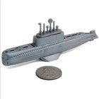 Diving Sub Baking Soda Powder Submarine Dives surfaces Cereal Prize Toy