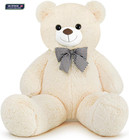 Giant White Teddy Bear 47  Stuffed Animals Plush Toy  4 Feet Cute Life Size Big