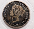 1893 Candian 1893 5-cent Silver Coin 92 5  Silver  very Good Condition 