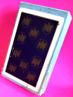 Vintage Boxed Deck English Ovals Playing Cards Chicago 1934 Gilt Edged Bx47