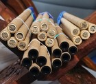 Gardener Gift   5 Tubes Live 2025 Blue Orchard Mason Bees Cocoons Spring Emerge