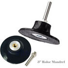 2  And  3  Roll Lock For Roloc Type Sanding Polishing Disc Mandrel  Type R 1 4 