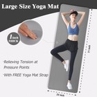 Balancefrom Yoga Mat  1in Extra Thick Exercise Pilates Workout Mat  open Box 