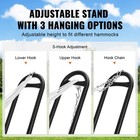 Steel Hammock Stand 450lbs Capacity Hammock Frame Fits 6 9-12 8ft Hammocks