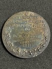 1911 California State Agricultural Society Sterling Silver Award Medal  bb166 