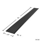 5  L Black Ice Snowmobile Ski Carbide Glide Protector Guides - 8 Pack