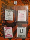 Cristiano Ronaldo Panini Fifa World Cup Album Sticker Collection Lot Of 4
