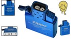 Zippo High Polish Blue Butane Lighter Insert - Double Torch