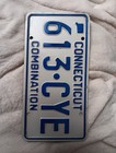 4 Connecticut License Plates