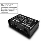 Pyle-pro Easy To Use 1 4   Instrument To Balanced Unbalanced  1 4   xlr  Direct