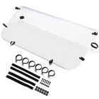 For Kawasaki Mule 3000 05-13 3010 03-09 Clear Folding Windshield W hardware