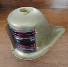 Large Vintage Perko Brass Bow Light Pat   1934947 - Yacht Jewelry 