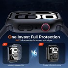 For Apple Watch Series 10 42mm 46mm Waterproof Case Built-in Screen Protector