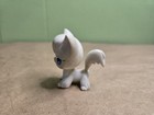Littlest Pet Shop  9 White Angora Longhair Cat Blue Eyes Authentic Lps 2004