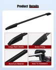 Universal Aluminum Roof Rack Side Rails For 2008-2013 Toyota Highlander Suv