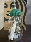 New Exclusive Starbucks 2025 Bearista Bear Glass Jar Cup W straw Limited Edition