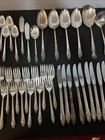 57 Pc Evening Star Silverplate Flatware Community Oneida  1950