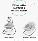 Graco Duetconnect Lx Infant Baby Swing And Bouncer
