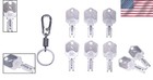 Ignition Keys For Clark Yale Hyster Komatsu Forklifts 6 Pack Compatibility